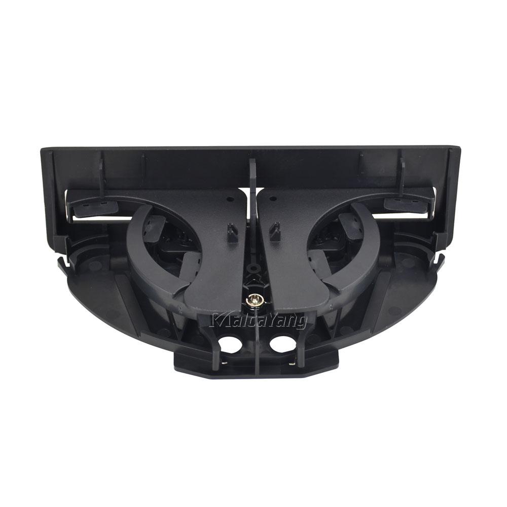 51168184520 Hinterer Doppel-Flaschen-Mittelkonsolen-Getränke-Wasserbecherhalter für BMW E39 525 528 530 540 M5 1995-2006 Auto
