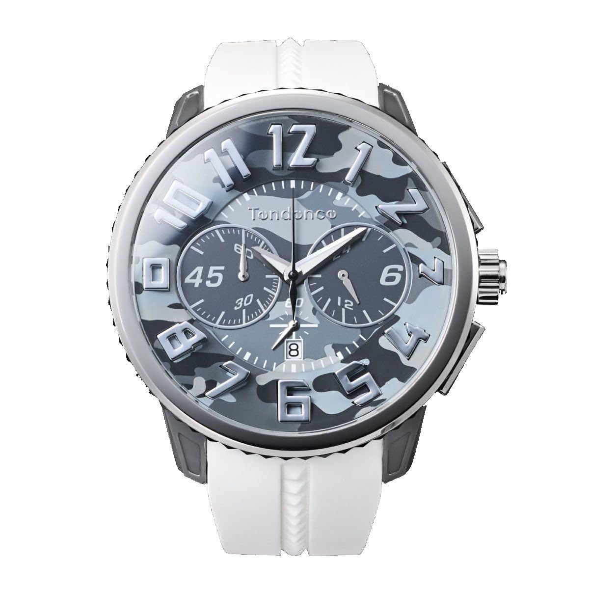 

Tendence Watch GULLIVER ROUND CAMO Gulliver Round Camouflage Camouflage [Tendence] Men s Women s TY046022-WH