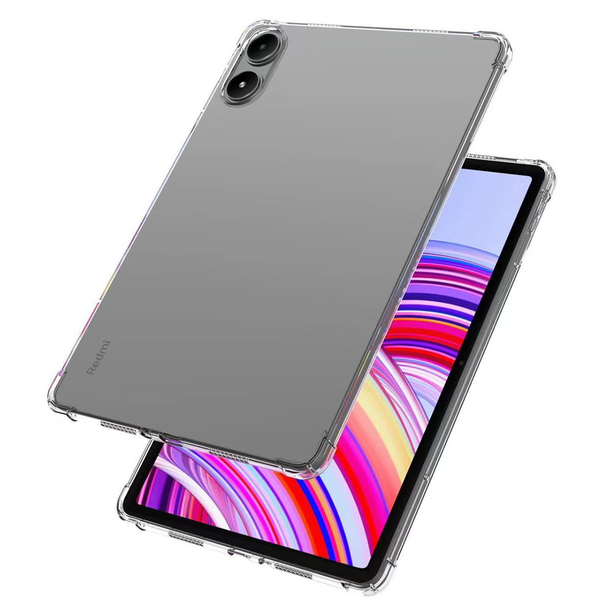 

For Xiaomi Redmi Pad Pro/Redmi Pad Pro 5G/Poco Pad Case Four Corner Pro/Poco Padtection Transparent Tablet TPU Cover A