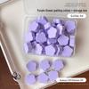 Nail Art Sponge: Professional Small Square Blending Tool for Gradient Blush and High-Density Cotton Application