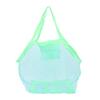 Mesh Beach Bag Multipurpose Large Capacity Foldable Beach Toy Bag for Beach Pool Outdoor Travel Gym