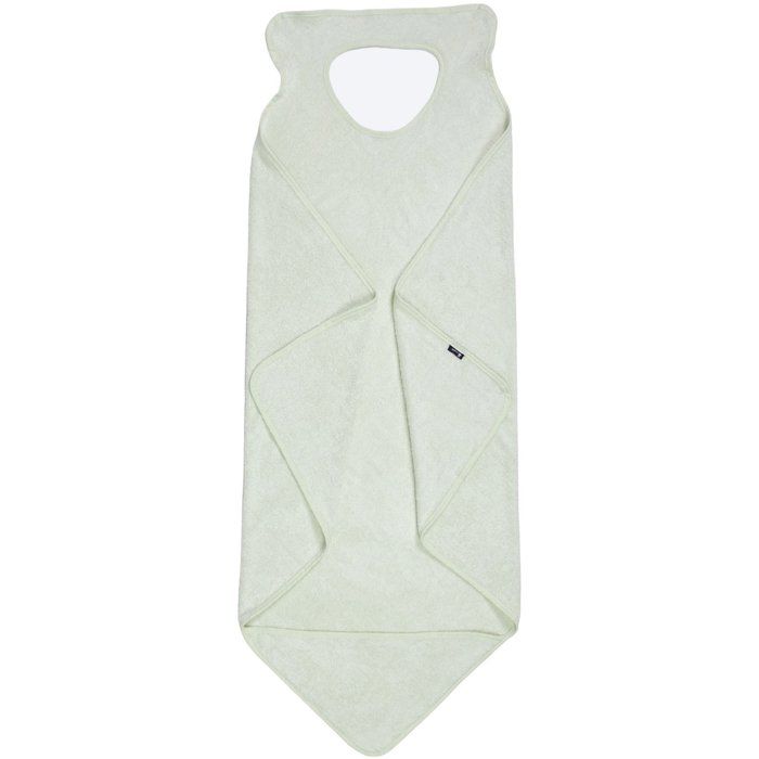 Drap de bain XXL Parent / Bébé - CANDIDE - 100x100 cm - Vert d'eau