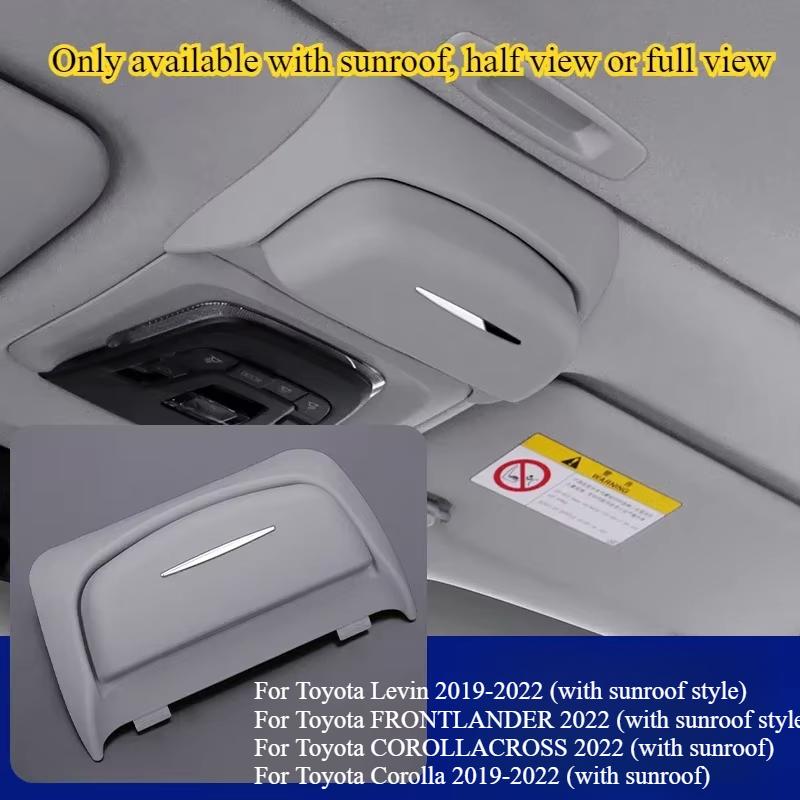 Per Toyota Corolla/Corolla Cross/Harrier/Frontlander/Levin Custodia per Occhiali da Auto Clip Porta Occhiali da Sole Accessori Interni Auto