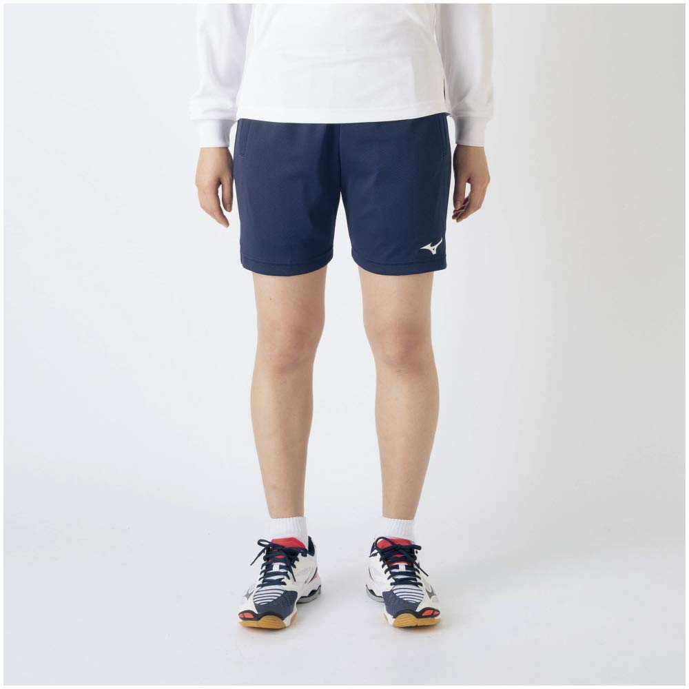 Mizuno Women's Volleyball Shorts V2MB0212, Dress Navy, Size 2XL (Equivalent To Japanese Size 3L)