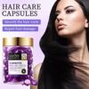 Lot de 30 capsules de soins capillaires à l'huile de noix pour améliorer les frisottis et hydrater le cuir chevelu