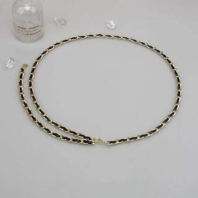 Waist Chain for Women Retro Sexy Fashion Multi-layer Body Chain Personalized Geometric Trendy Metal Chain European and American Waist Chain