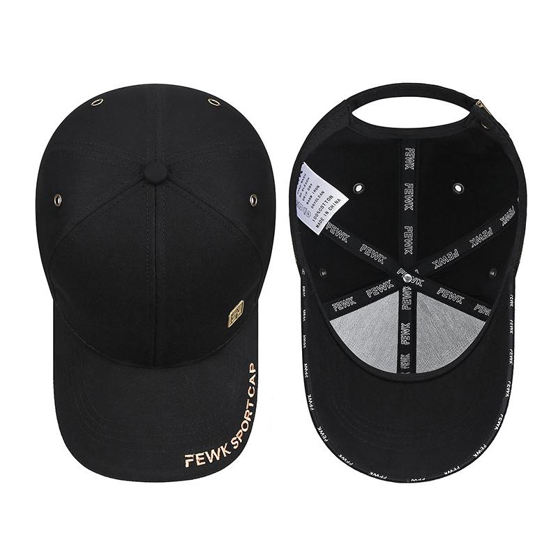 Spring Autumn Embroidered Baseball Cap Sunshade Cap for Men