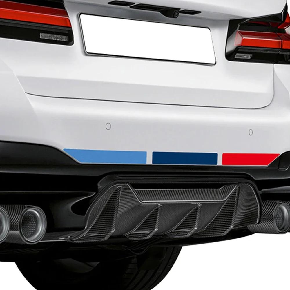 Car Front Rear Bumper Stickers M Performance Decal For BMW e90 e46 e39 e60 f30 f31 g30 e53 f16 f10 f34 x3 x4 x5 e70 f15 M3 M5 Z4 jbzh05