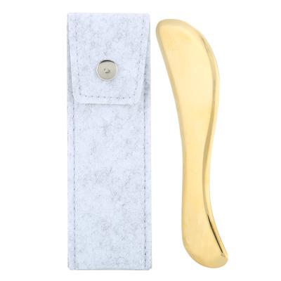 Brass Scraping Board Massager Fascia Acupoint Massage Muscle Pain Relief Gua Sha Tool