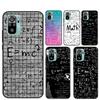Physics Math Formula Equation Funda For Xiaomi Redmi Note 14 13 12 Pro 11 9 10 9S 10S 11S 12S Redmi 14C 10C 12C 13C Case