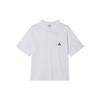 T-shirt da Donna con Logo ACG Colore Unito Vestibilità Larga Lavorata a Maglia Ecologica Comoda Manica Corta Spalla Cadente Top Summit-White DJ3647-122