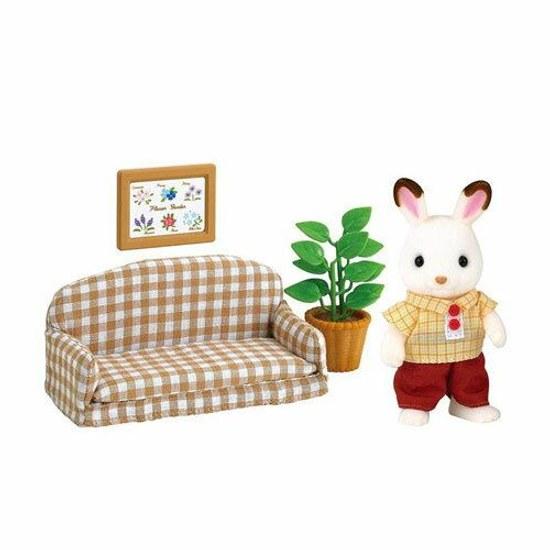 Sylvanian Families Chocolat Rabbit FatherFurniture Set