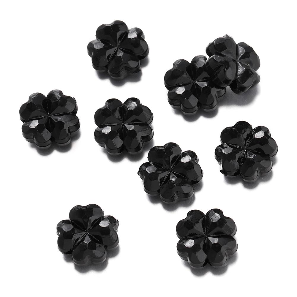 20pcs/Lots Acrylic Colored Bead DIY Bracelets Necklaces Flower Shape Spacer Loose Beads for Jewelry Making DIY Earring Supplies