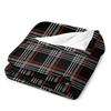GTI tartan Throw Blanket Soft Plush Plaid cosplay anime christmas gifts Retros Blankets throw blanket  blankets for beds