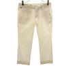 LACOSTE Cropped pants 42 off white Women Used