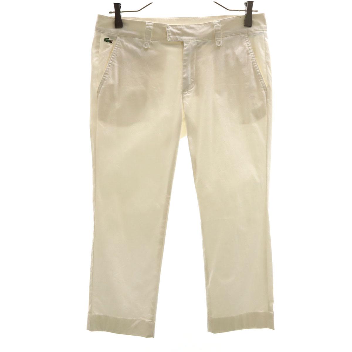 

LACOSTE Укороченные брюки 42 молочно-белый Женские Б/у