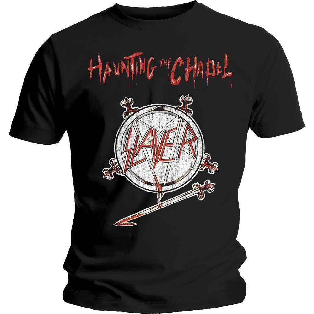 Slayer Unisex T-shirt: Haunting the Chapel Uniseks T-shirt