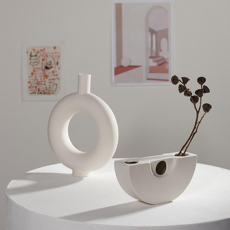 Keramické vázy Bytové doplňky Řemesla Porcelánové vázy Dekorace Bytové doplňky Moderní Minimalistický