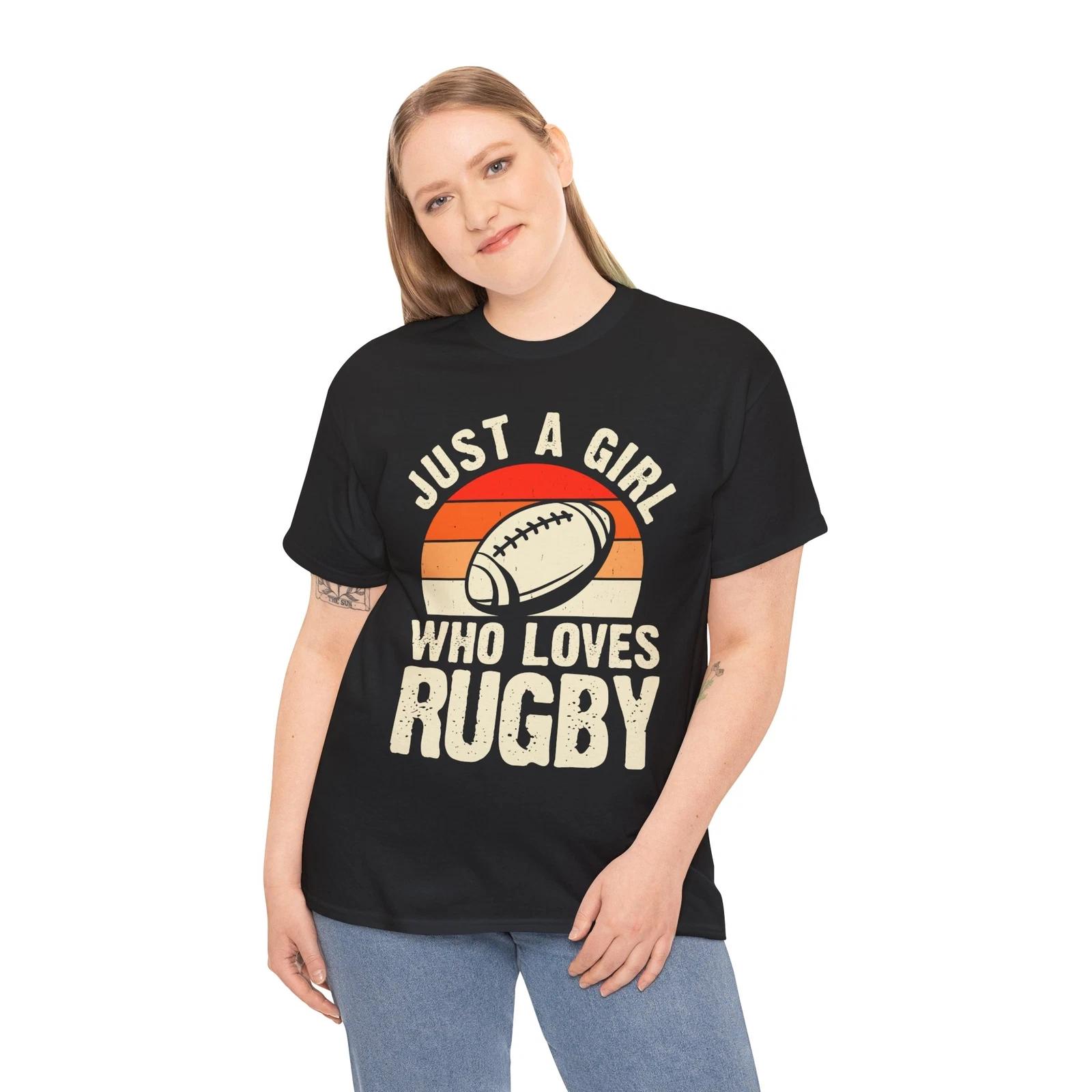 

Retro Rugby T-Shirt | Vintage Style Rugby Team Tee | Sportswear Fan Apparel M