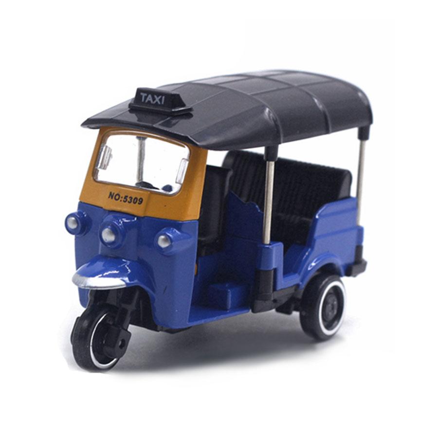 Die Cast Model Thajské Tříkolky Skládačka Hračka Dětská Hračka Dárek k Narozeninám