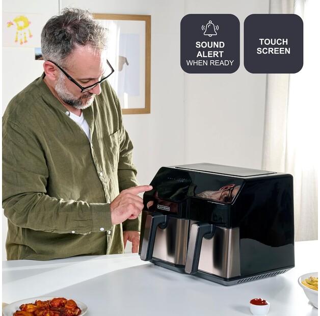 Фритюрница Black&Decker BXAF9000E (ES9730090B)