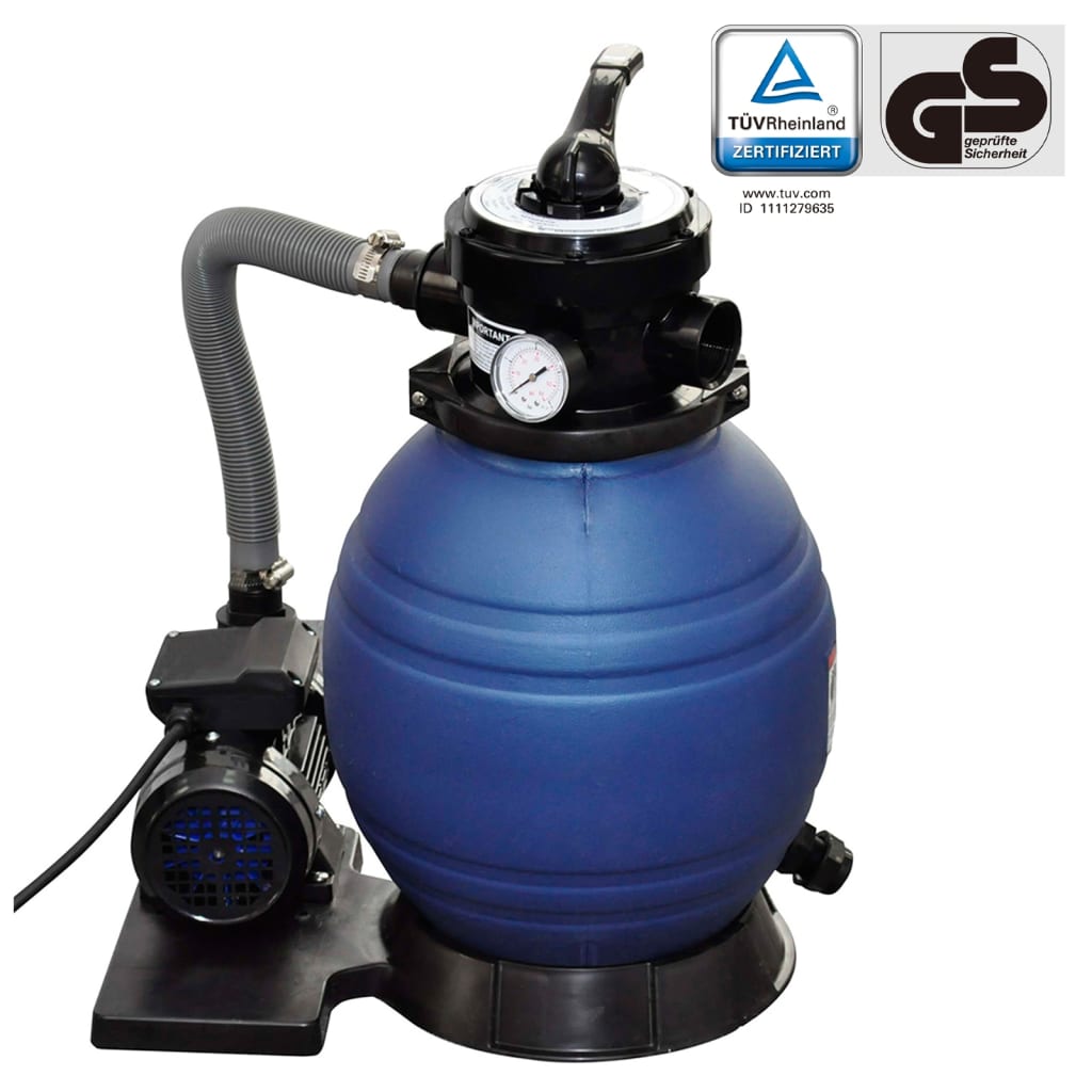 Bomba de Filtro de Areia 400 W 11000 L h