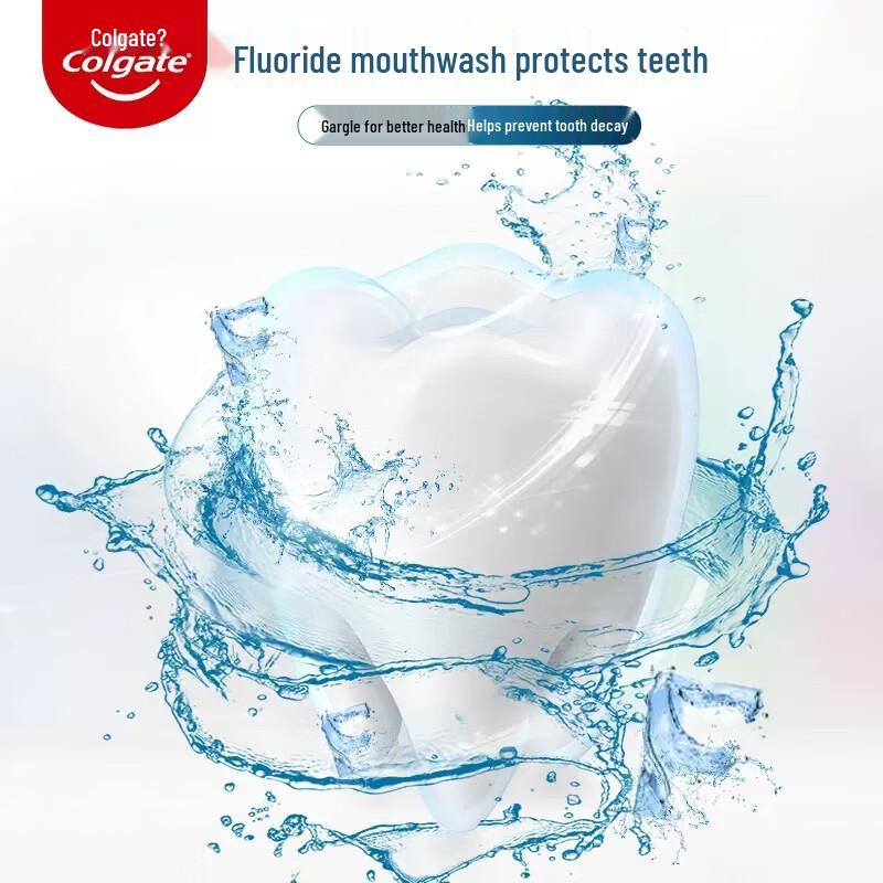 Colgate Vitality Fresh Fruit Mouthwash Twin Pack