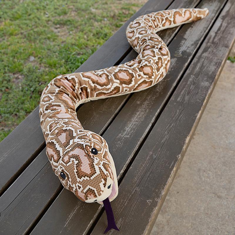 Realistic Python Plush Toys Stuffed Animal Toys Spoof Plush Snake Doll Home Plushies Ornaments Snake Toys for Children
