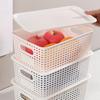 Aufbewahrungsbox mit Deckel, Imitations-Rattan-Geflecht, Schreibtisch-Organizer, Mehrzweck-Aufbewahrungskorb für Fernbedienungen, Kosmetikartikel und Snacks