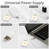 5V USB Circular Lamp RGB Color Adjustable Aluminum Zinc Zinc Alloy Lamp Ultra-thin LED Light  Custom Lighting
