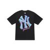 MLB New York Yankees Basic Collection FW25 T Shirt Unisex Standard Black 3ATSB1654-50BKS