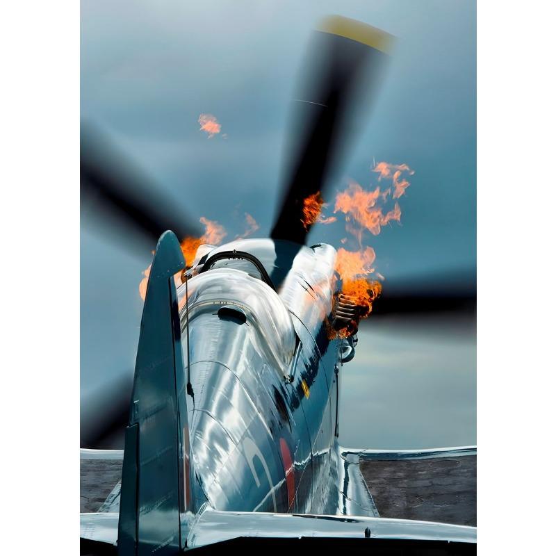 

Плакаты с самолетами Hawker Hurricane времен Второй мировой войны, картины на холсте, настенные художественные картины в стиле Spitfire для декора гостиной 21cm×30cm NoFrame