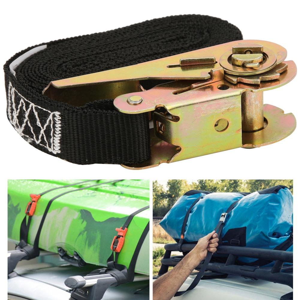 12 Fuß Outdoor Hohe Festigkeit Bündelband Gepäckträgergurt für Kanu Kajak