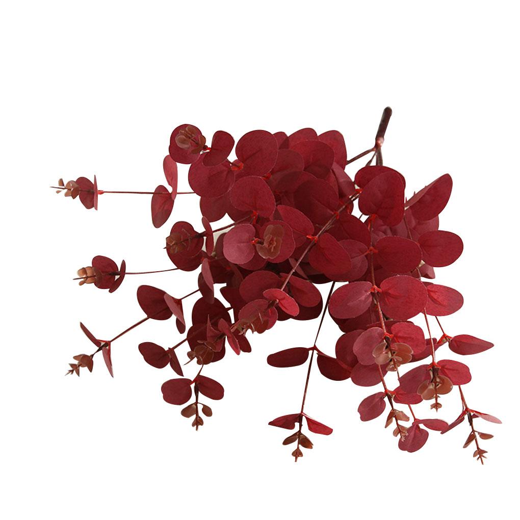Artificial Flower 4 Branches Flower with Leaves Home Office Wedding