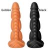 Plug anale in silicone Masturbatore Simulazione Dildo Espansore anale Giocattoli adulti del sesso Fisting Pene realistico Grosso cazzo