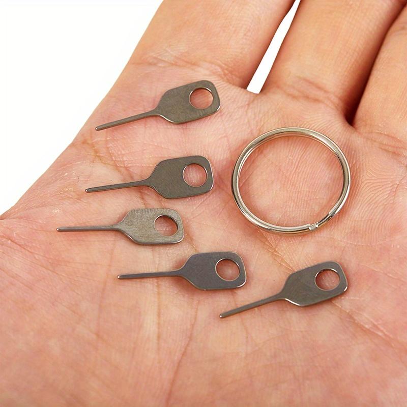 5 buc/set card SIM Eject Pin Key Tool Ac Suport tavă SIM Card Eject Pin pentru telefon mobil Key Tool Card Pin Ac