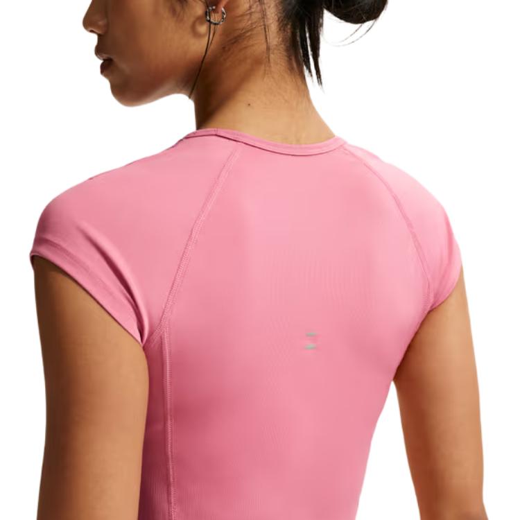 Nike Tempo As W Nk Swoosh Run Round Neck Pullover Comfortable Short Sleeve T-Shirt Women Tops II5520-641