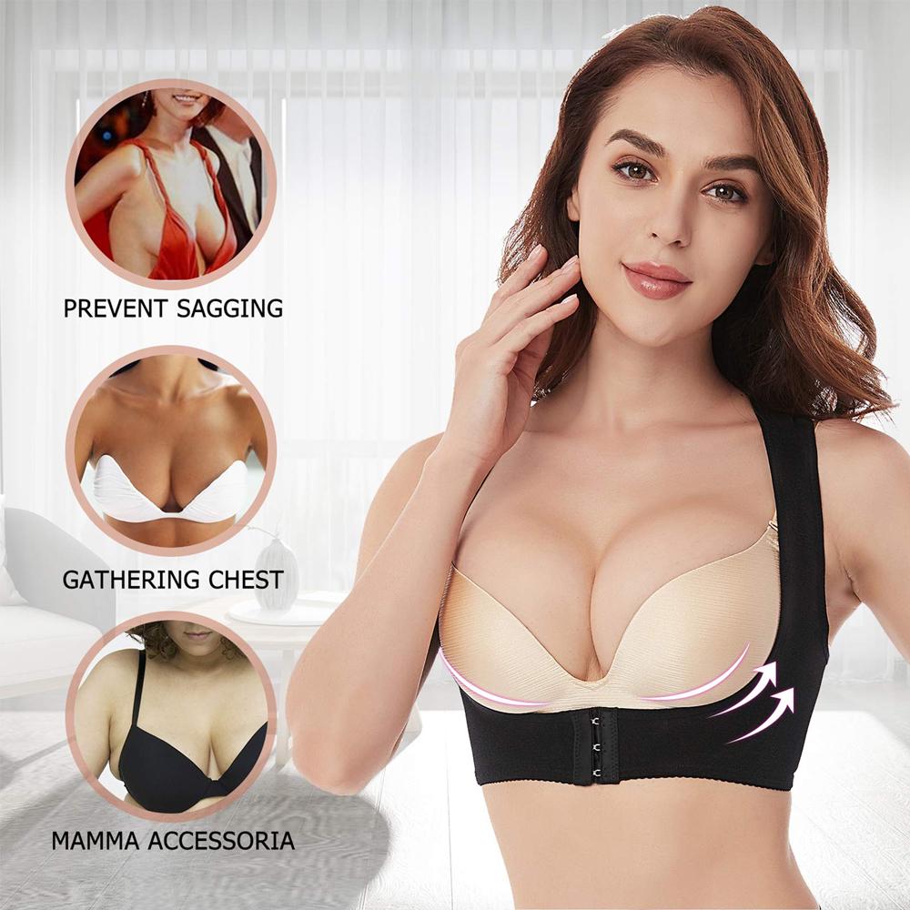1Pcs Chest Supports Brace Up Women Posture Corrector, Shape Corrector Prevent Chest Hunchback, Sagging, Posture Corset Bra Vest