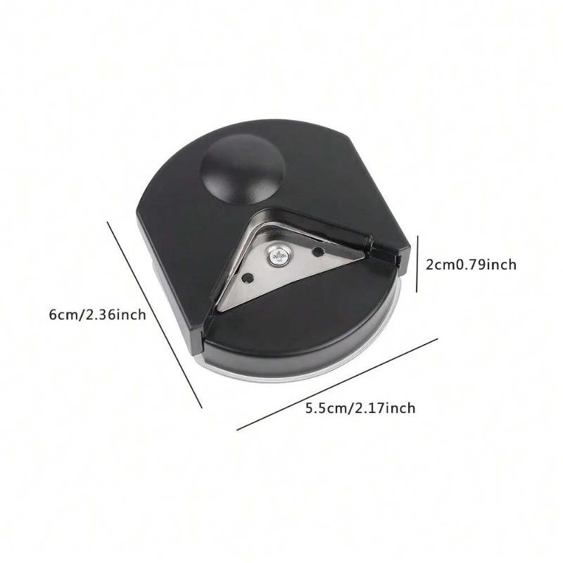 1PC Mini Portable Manual Corner Cutter Circular Rounding Paper Trimmer for Plastic PVC Film Photo Household Paper Cutter