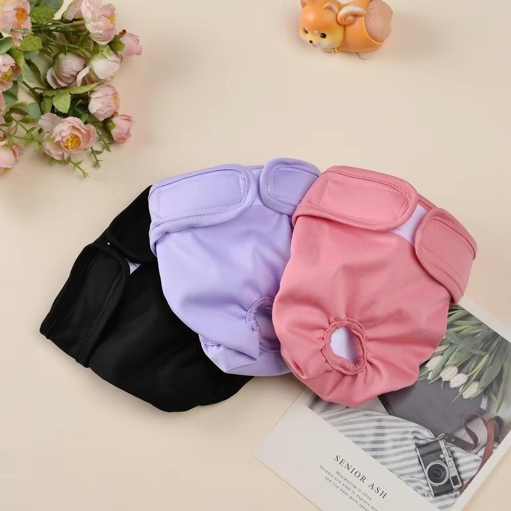 Adjustable Female Dog Diapers Washable Period Panties Portable Puppy Nappies For Small Big Dogs