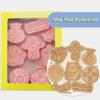 8 Pcs/Set DIY Biscuit Mould Various Themes Cookie Cutter Cartoon Baking Mould Cookie Baking Tools for Christmas Easter Halloween