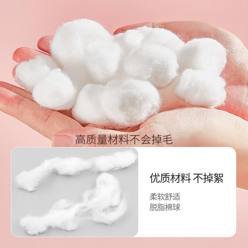 Cotton Ball Beauty Salon Tattoo Care Cotton - Disposable Degreased Cotton Balls for Hygiene Makeup Removal White Cotton Balls