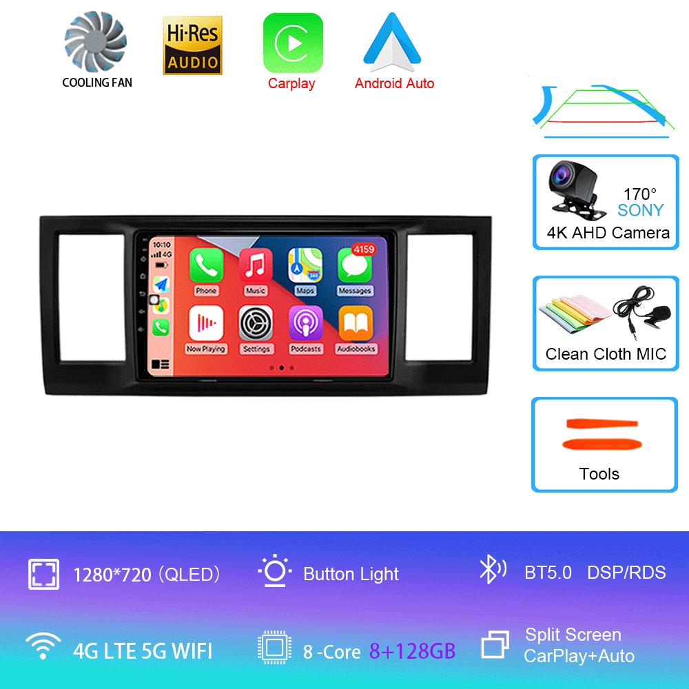 Android 14 Pentru Volkswagen Caravelle 6 T6.1 T6 2015 - 2020 Radio Auto Multimedia Player Video Navigație GPS 5G WIFI Carplay Auto