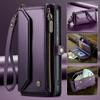 Multi-Functional Leather Crossbody Case for Samsung A72/A12/A13/A24/A33/A57 with Card Slot and Shoulder Strap