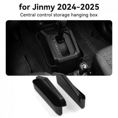 Car Organizer Tray for Suzuki For Jimny 2024 2025 Storage Box Black ABS