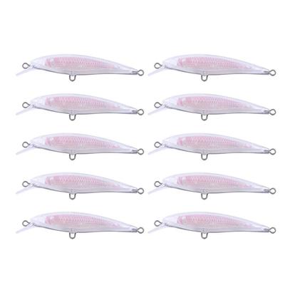 6g/8.5cm Sinking Minnow Lure: One-Piece Through-Wire Design Fake Bait