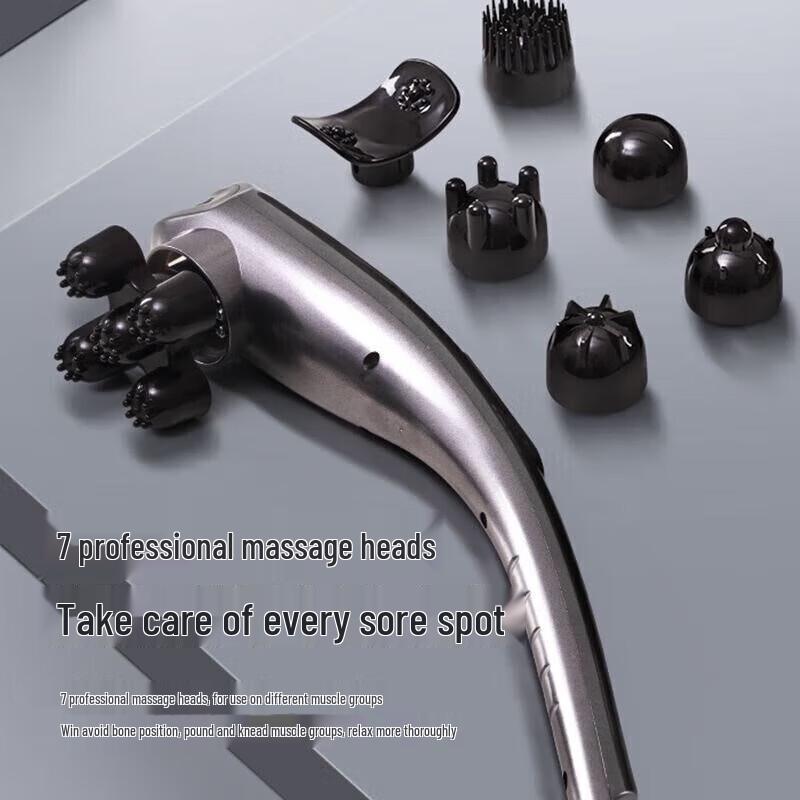 AUX Dolphin Multi-Function Handheld Percussion Massager