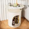 Pets Nightstand Iron Bedside Tables Luxury Aesthetic Night Storage Table Minimalist Multifunction Nightstands Bedroom Furniture