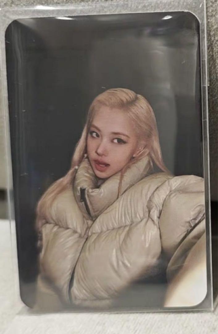 

[USED] BLACKPINK Rosé China Shanghai Pop-Up Purchase Bonus Trading Card
