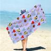 Bt Character Collage Towel Large Quick-Drying Microfiber soft S-Square Pants-s Beach Towel for Travel Fitness Bathing Camping. 0730s133